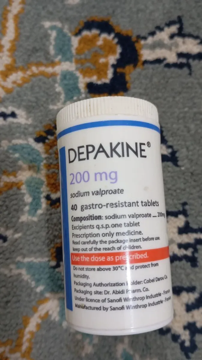 🧠 Depakine 200mg 💊
