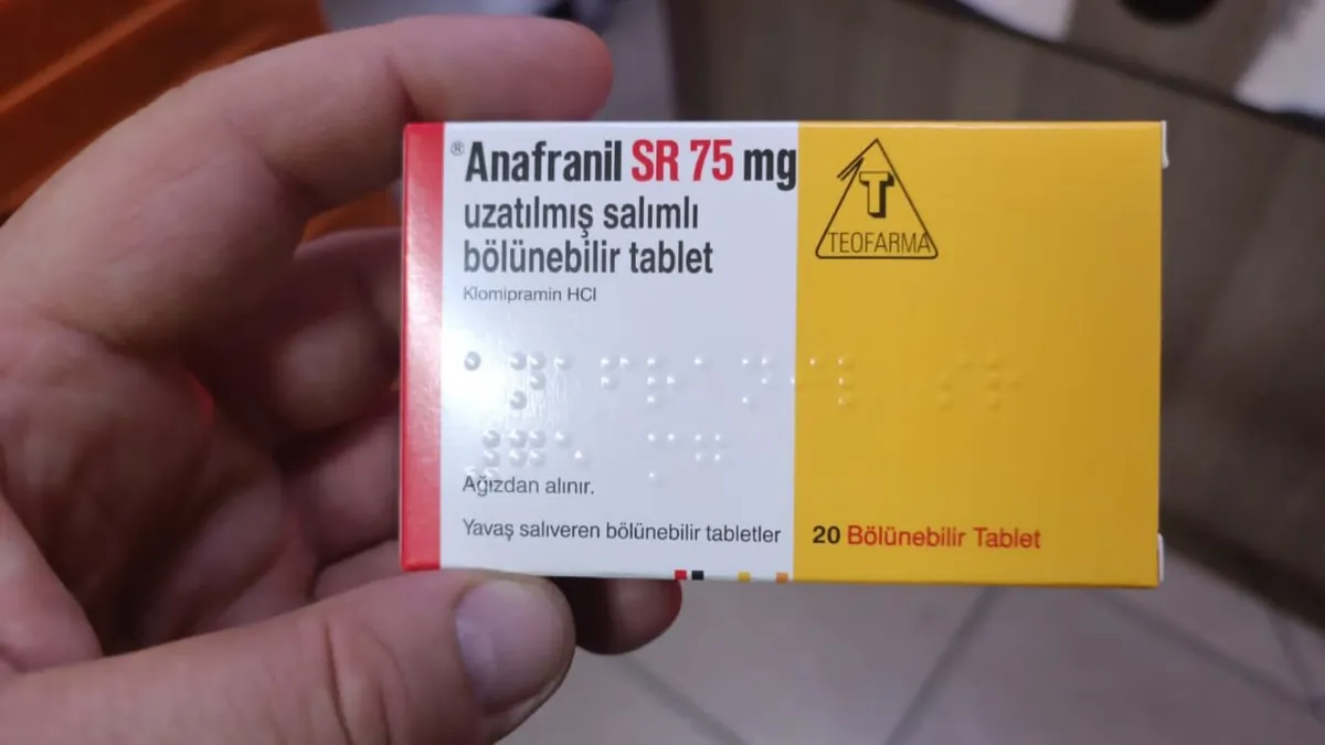 💊 Anafranil SR 75mg Tabletler 💊