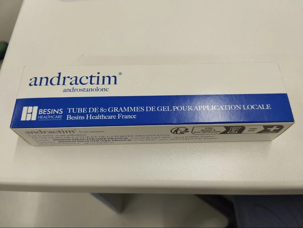 💊 Andractim Androstanolone %2.5 Jel 80g 💊