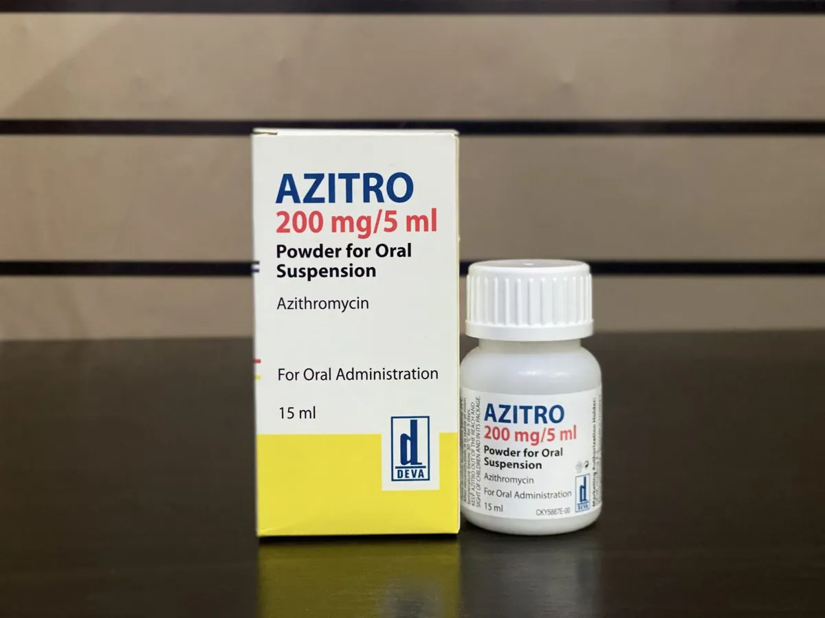 🍼 Azitro 200mg/5ml Suspension 🍼