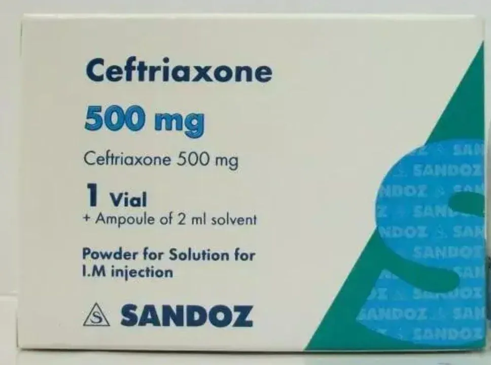 💉 مسحوق سيفترياكسون ٥٠٠ ملغ للحقن 💉