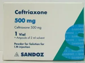 💉 مسحوق سيفترياكسون ٥٠٠ ملغ للحقن 💉