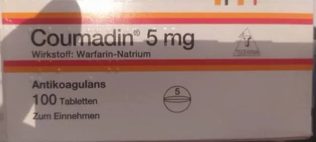 💊 Coumadin 5 mg Tablets 100 💊