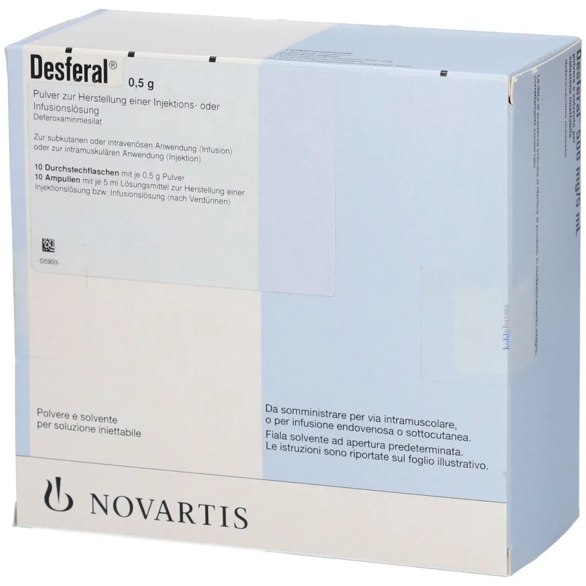 Desferal 0.5g Vial