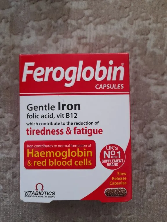 💊 Feroglobin B12 Kapsüller Vitabiotics 💊