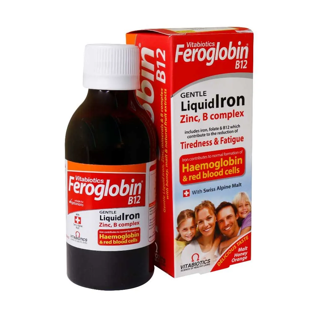 🍼 Feroglobin B12 Şurup Vitabiotics 🍼