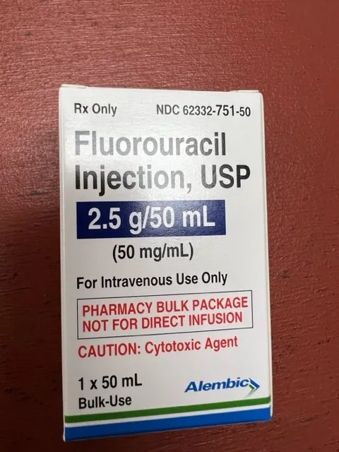 💉 Fluorouracil Injection USP 2.5g 💉