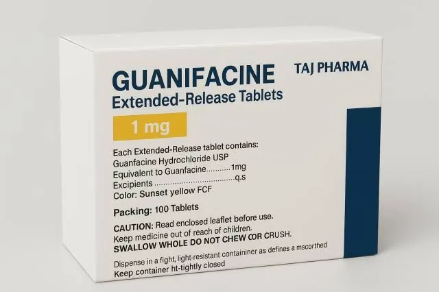 💊 Guanfacine ER 1mg Tabletler 💊