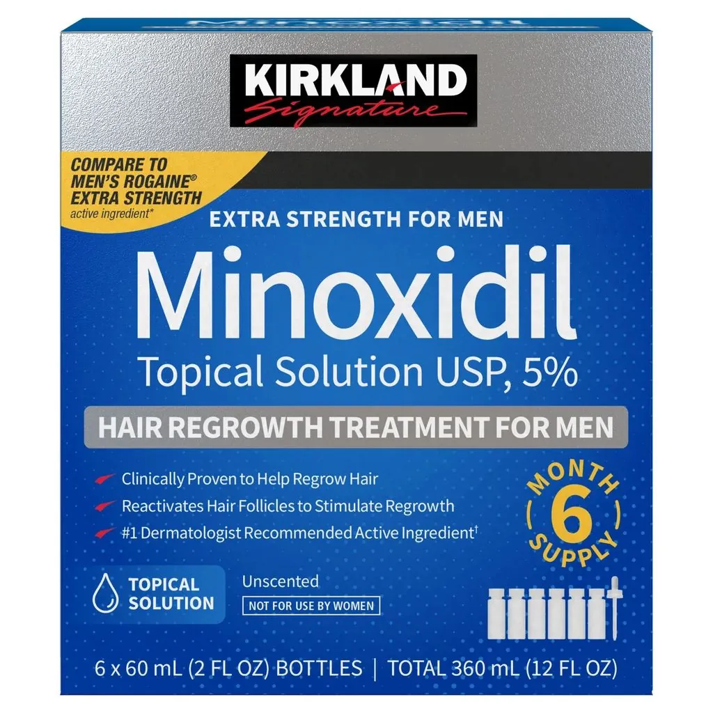 🧴 Kirkland Minoksidil %5 Topikal Çözelti 🧴