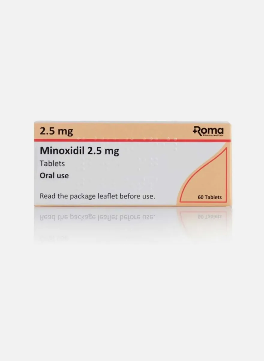 💊 أقراص روما مينوكسيديل ۲.۵ ملغ 💊