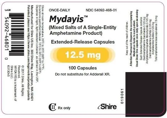 Mydayis 12.5mg Uzun Salınımlı Kapsüller