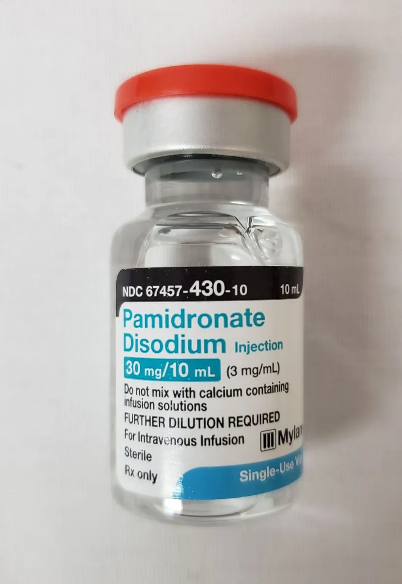 💉 باميدروسات ديسوديوم ۳۰ ملغ/۱۰ مل 💉