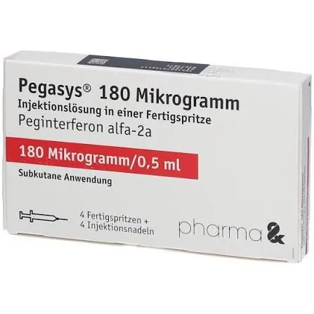 💉 بيغاسيس ۱۸۰ ميكروغرام/۰.۵ مل (عبوة ۴) 💉