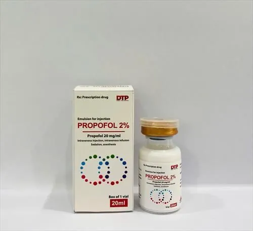 💉 پروپوفول ۲٪ ۲۰ میلی‌گرم/میلی‌لیتر 💉