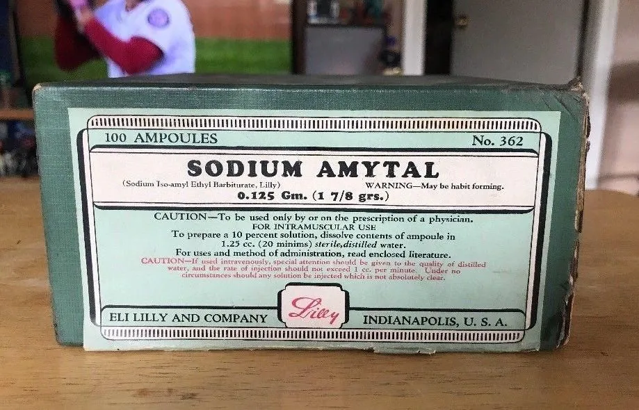 💉 آمپول سدیم آمیتال ۰.۱۲۵ گرم 💉