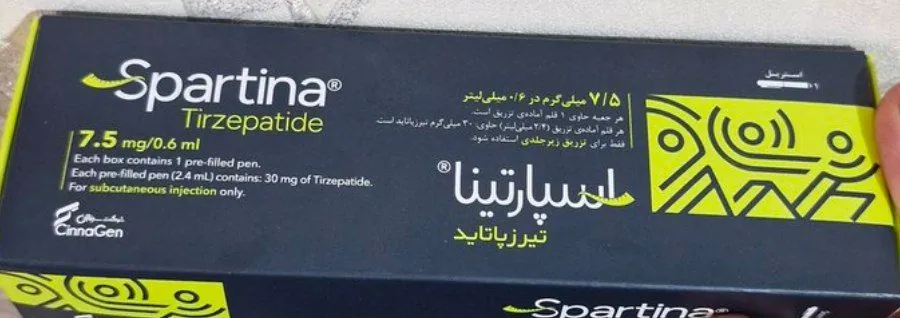💉 قلم جاهز للحقن سبارتينا تيرزيباتيد ٧.٥ ملغ/٠.٦ مل 💉