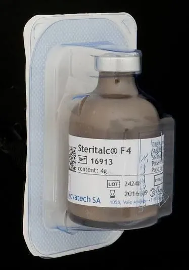 💉 Steritalc F4 4 g Sterile Talc Powder 💉