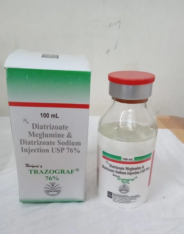 💉 ترازوگراف ۷۶% ۱۰۰ میلی‌لیتر 💉