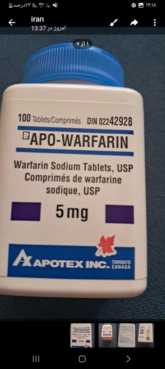 🩺 Varfarin APO 💊